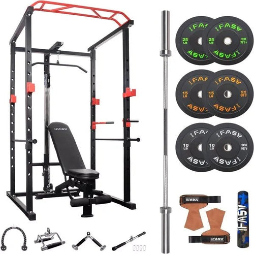 Home Gym Sets Multi-functional Power Cage,Home Adjustable Pullup Squat