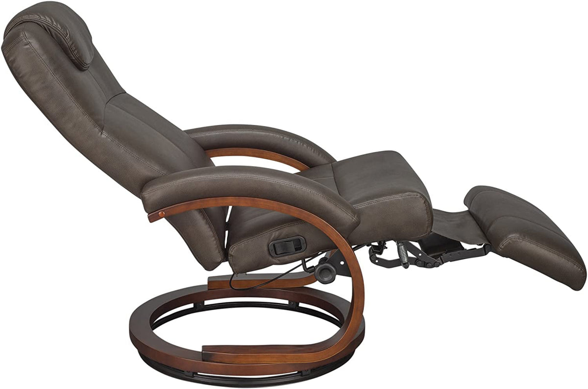 Charles Euro Chair RV Recliner Chestnut Faux Leather