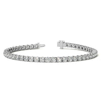 8.5 CTW Lab Grown Diamond Tennis Bracelet in 14kt White/Yellow Gold