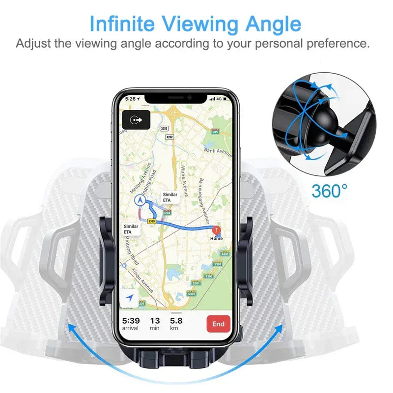 360° Universal Mount Holder Car Stand Windshield For Mobile Cell Phone - Snagva