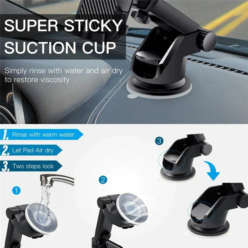 360° Universal Mount Holder Car Stand Windshield For Mobile Cell Phone - Snagva