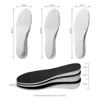 Men Women Invisible Height Increase Insoles Heel Lift Taller Shoe - Snagva