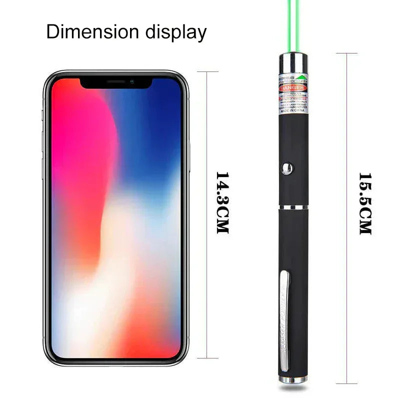 3 Packs 900Mile Laser Pointer Pen Green Blue Red Light Visible Beam - Snagva