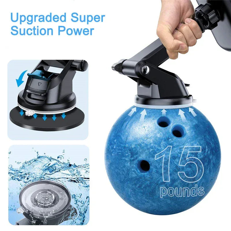 360° Universal Mount Holder Car Stand Windshield For Mobile Cell Phone - Snagva