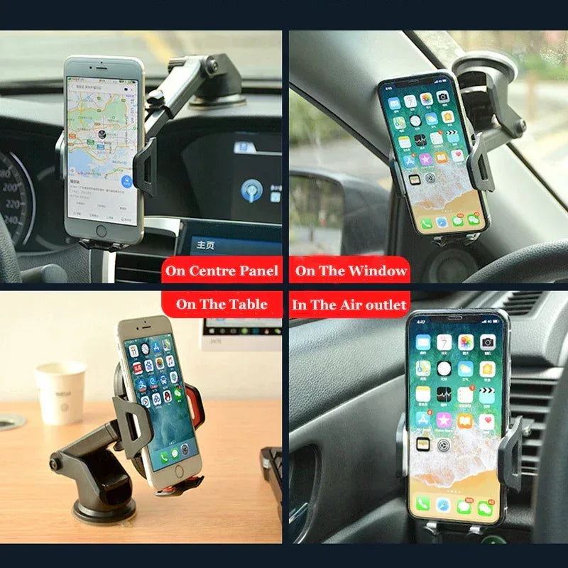 360° Universal Mount Holder Car Stand Windshield For Mobile Cell Phone - Snagva