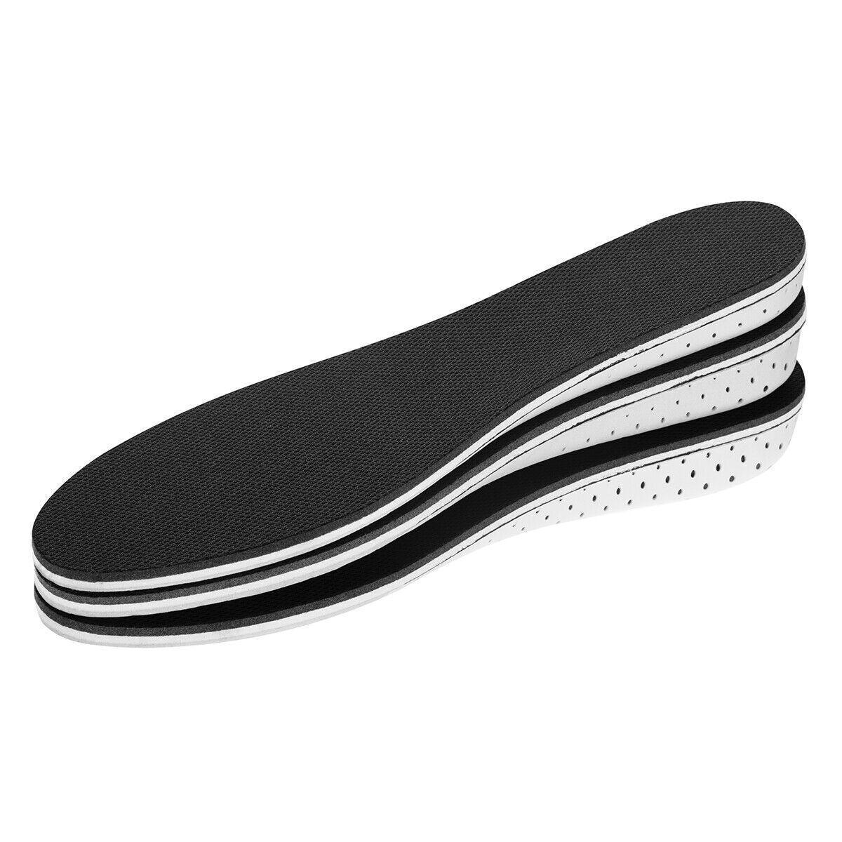 Men Women Invisible Height Increase Insoles Heel Lift Taller Shoe - Snagva