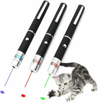 3 Packs 900Mile Laser Pointer Pen Green Blue Red Light Visible Beam - Snagva