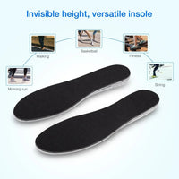 Men Women Invisible Height Increase Insoles Heel Lift Taller Shoe - Snagva