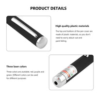 3 Packs 900Mile Laser Pointer Pen Green Blue Red Light Visible Beam - Snagva