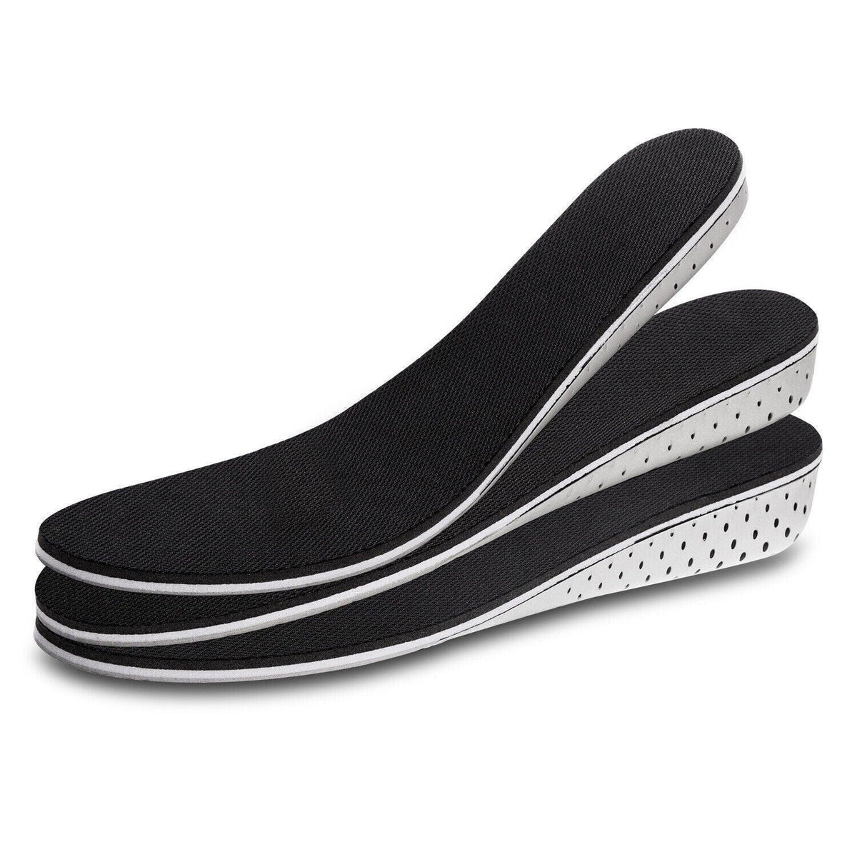 Men Women Invisible Height Increase Insoles Heel Lift Taller Shoe - Snagva