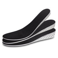 Men Women Invisible Height Increase Insoles Heel Lift Taller Shoe - Snagva