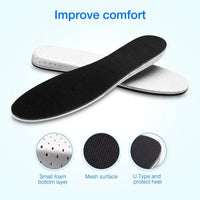 Men Women Invisible Height Increase Insoles Heel Lift Taller Shoe - Snagva