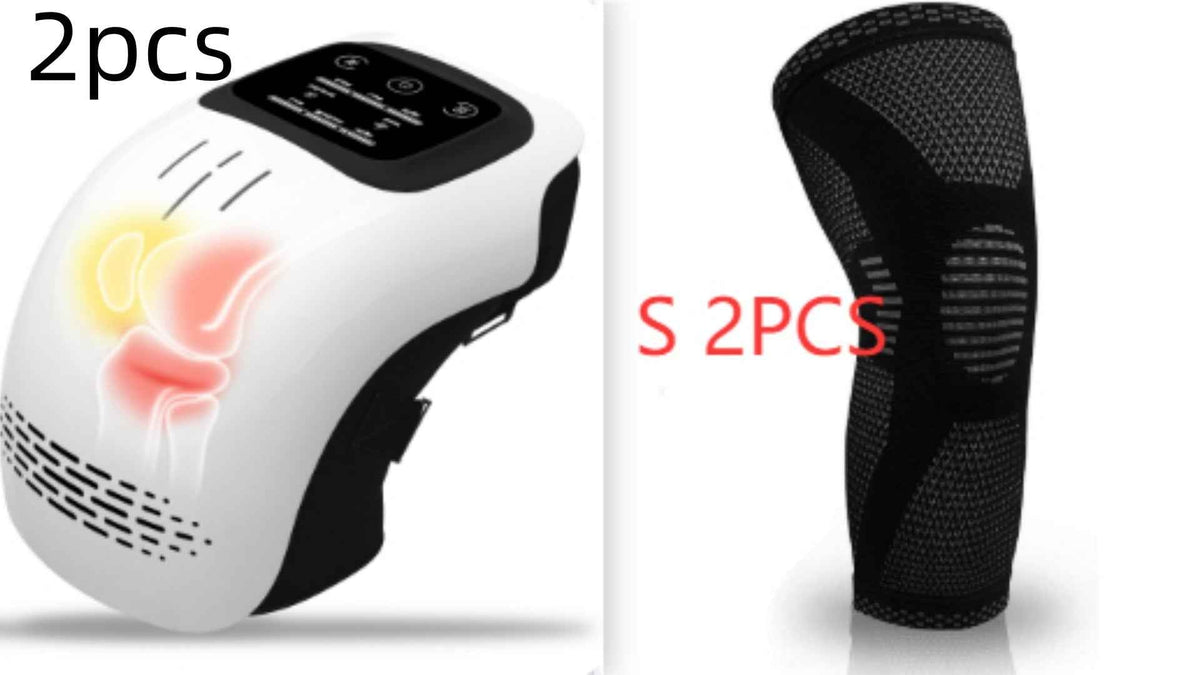 Intelligent Electric Knee Massager with Heating and Infrared Therapy - Rechargeable