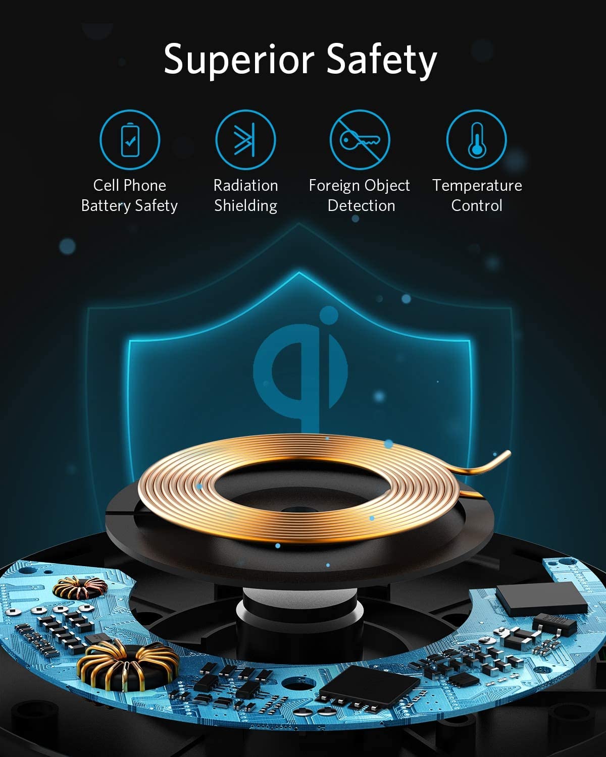 Anker 313 Wireless Charger Pad - product view 5
