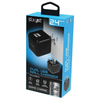 Xyst 2.4-Amp Dual USB Foldable Wall Charger - Snagva