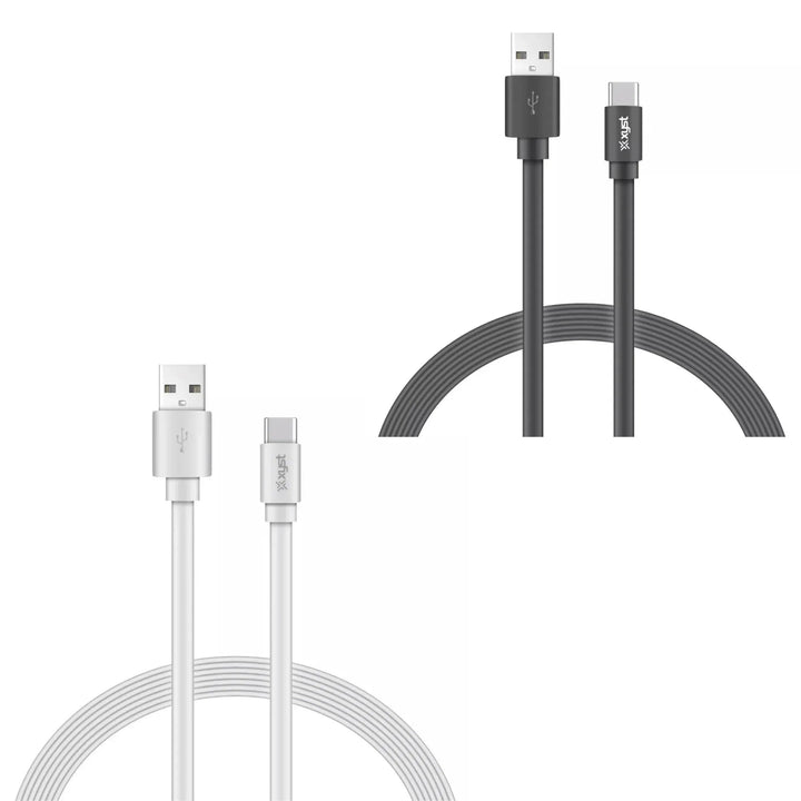 Xyst Charge and Sync USB to USB-C Flat Cable 4Ft - Snagva