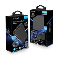 Xyst Super Slim 10000mAh Dual USB Power Bank - Snagva
