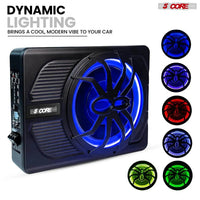 5Core 10 Inch Slim under Seat Car Audio Subwoofer 800W Built in - Snagva