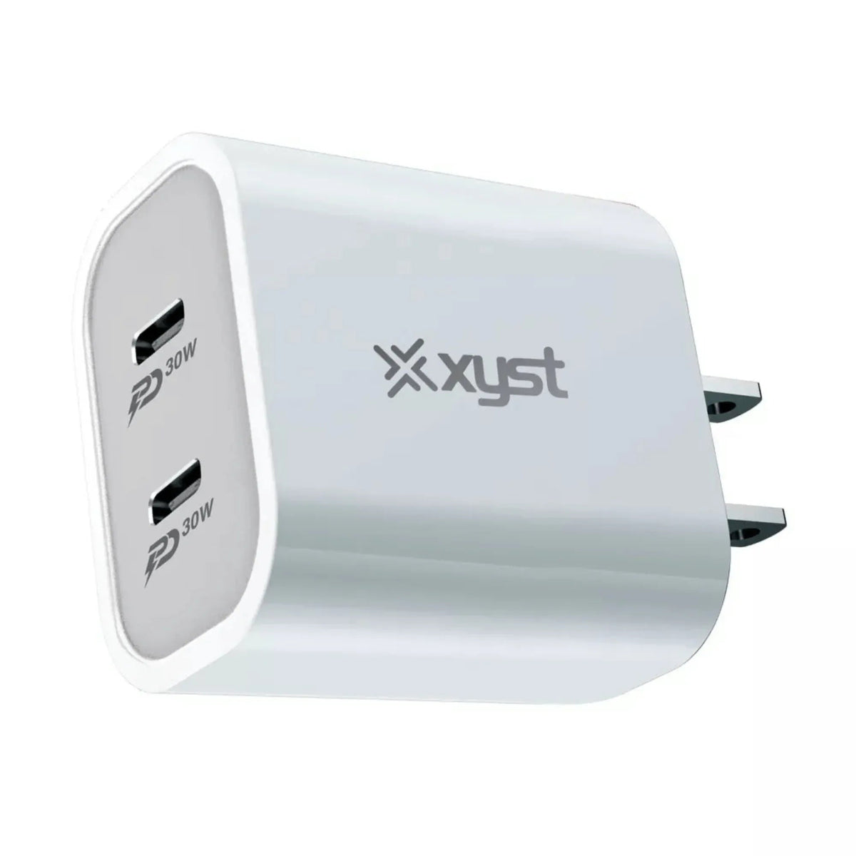 Xyst 30-Watt Dual USB-C Wall Charger - Snagva