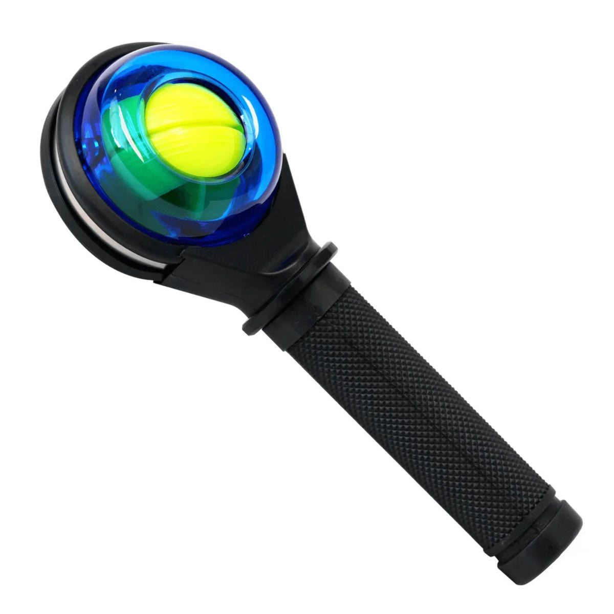 Side view of the DFX Gyro Converter showing its compact design and wrist attachment.