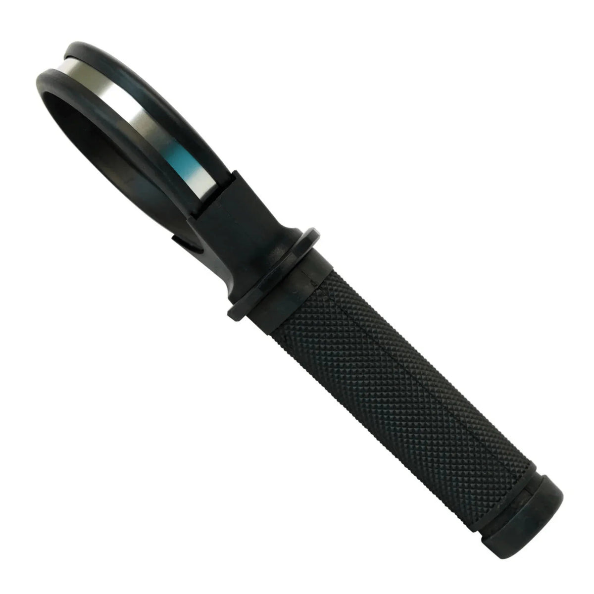 DFX Gyro Converter accessory attached to ergonomic handle for improved grip and control.