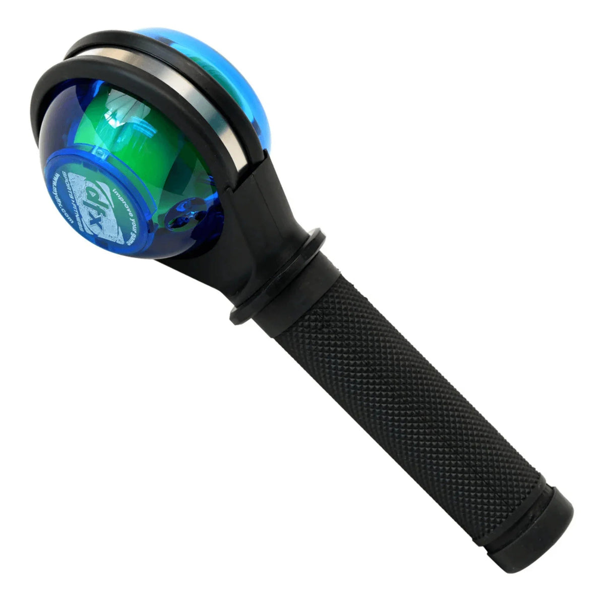 Top-down view of DFX Gyro Converter highlighting its rotating mechanism.