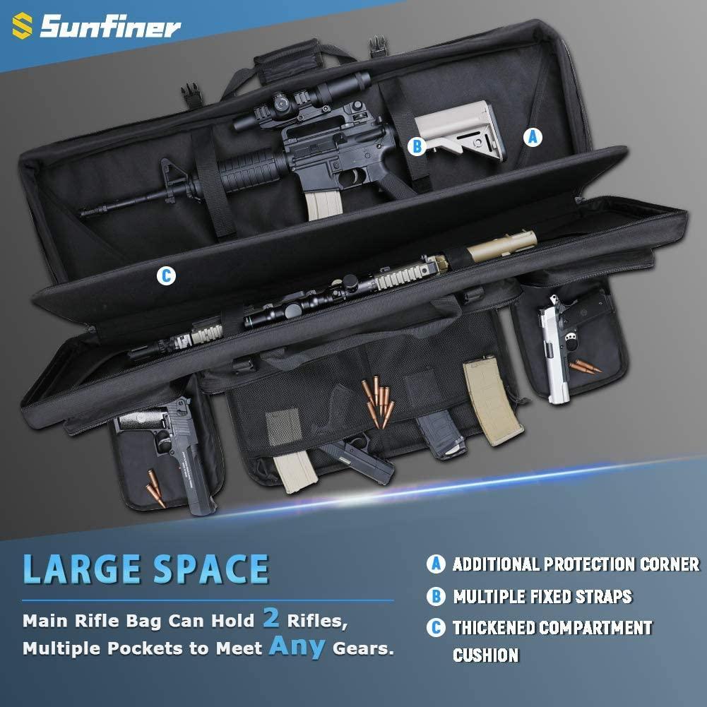 Sunfiner Urban Series Double Soft Rifle Case 43‘’ & Multi-Function Gun - Snagva