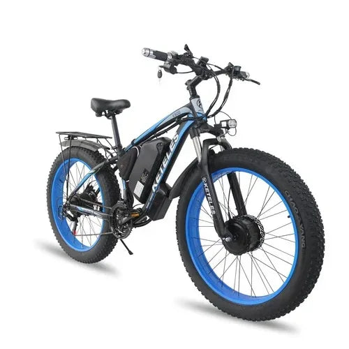 Ketteles™ K800 – Full Alloy E-Mountainbike (48V 21Ah, 21-Speed, Dual - Snagva