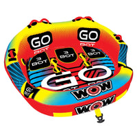 WOW Watersports Go Bot Towable Water Tube for 1 to 3 Riders - Snagva