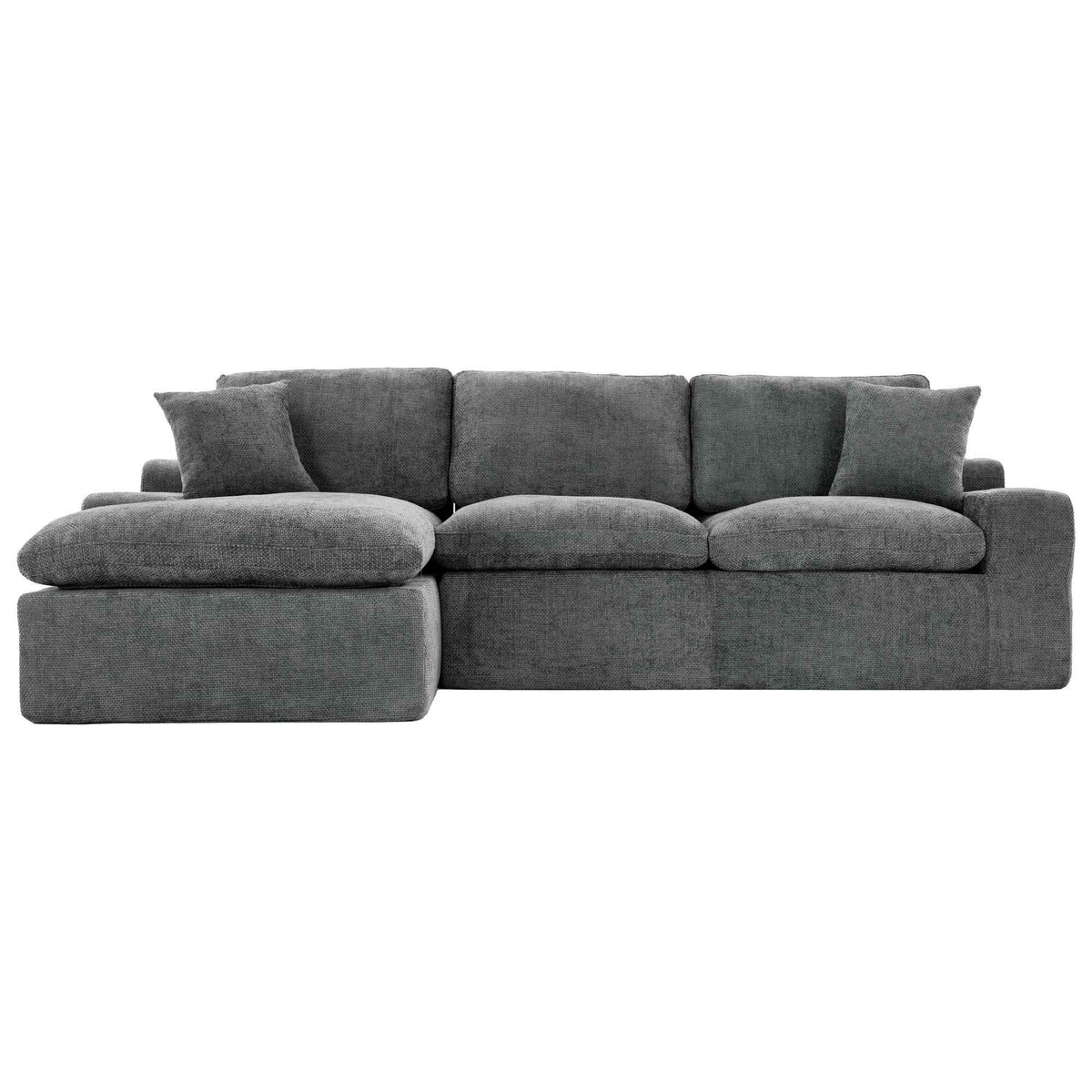 Cloud Sectional Sofa 107.9' Upholstered Sofa Couch with Double-layer