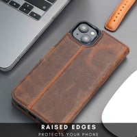 Casper Leather iPhone 14 Wallet Case | MagSafe