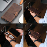 Casper Leather iPhone 14 Wallet Case | MagSafe
