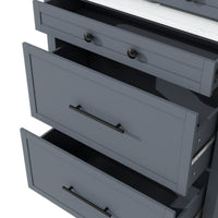 Modern 83.7inch High Kitchen Pantry, Freestanding Tall Kitchen Hutch