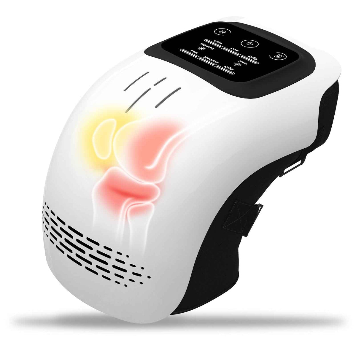 Intelligent Electric Knee Massager with Heating and Infrared Therapy - Rechargeable