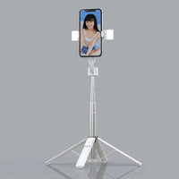 Quadrupod Double Fill Light Mobile Phone Bluetooth-compatible Selfie S