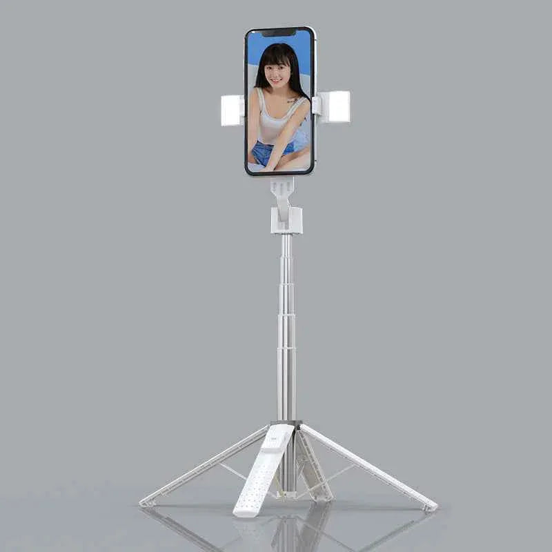 Quadrupod Double Fill Light Mobile Phone Bluetooth-compatible Selfie S