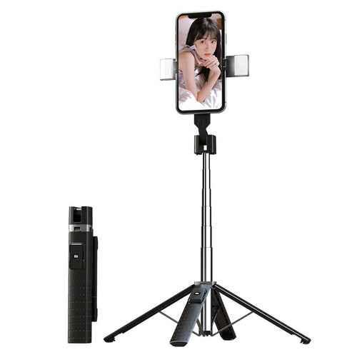 Quadrupod Double Fill Light Mobile Phone Bluetooth-compatible Selfie S