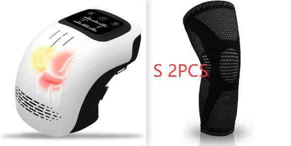 Intelligent Electric Knee Massager with Heating and Infrared Therapy - Rechargeable