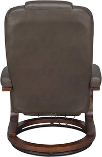 Charles Euro Chair RV Recliner Chestnut Faux Leather