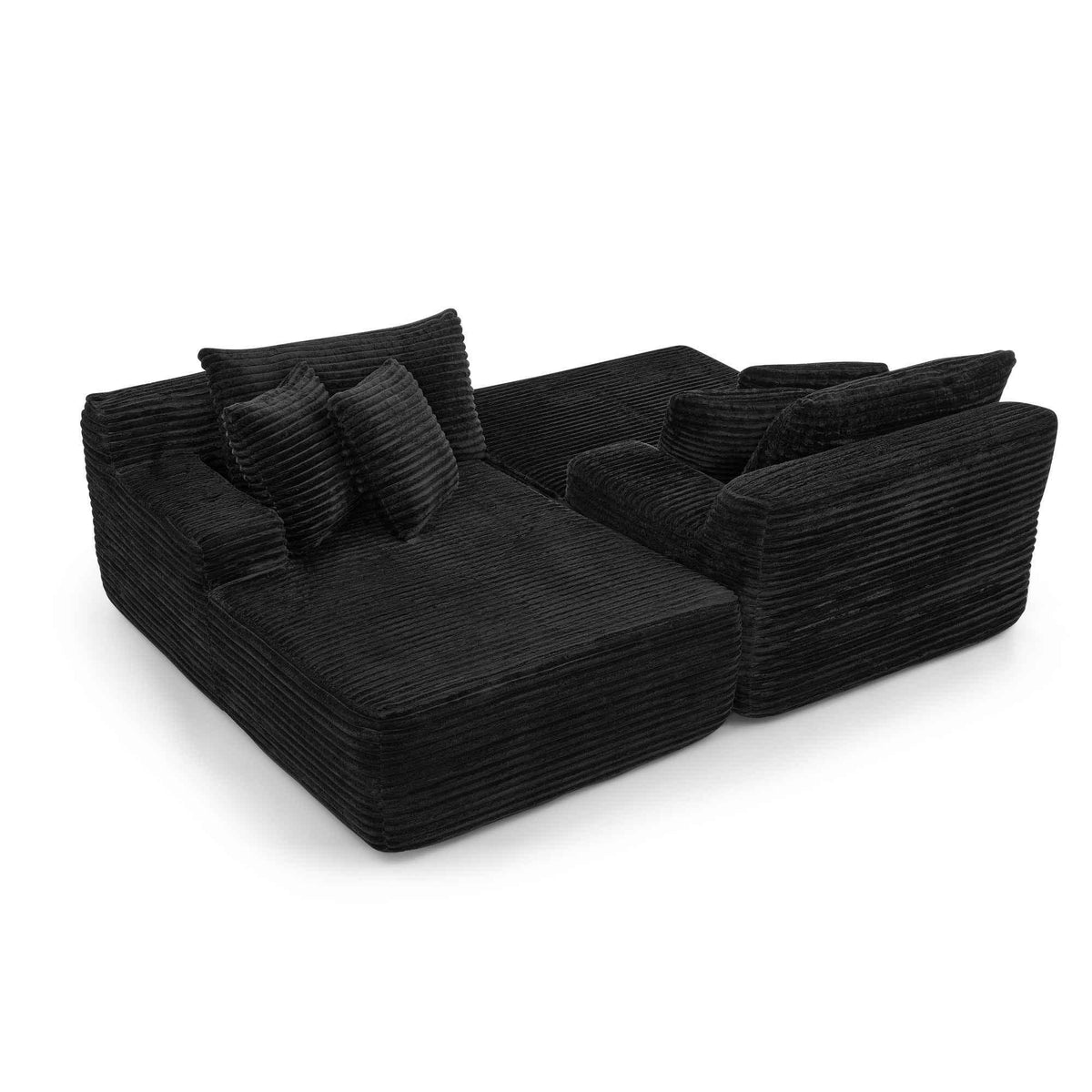 Two-seater lazy sofa lounge chair,Compressed sofa no assembly