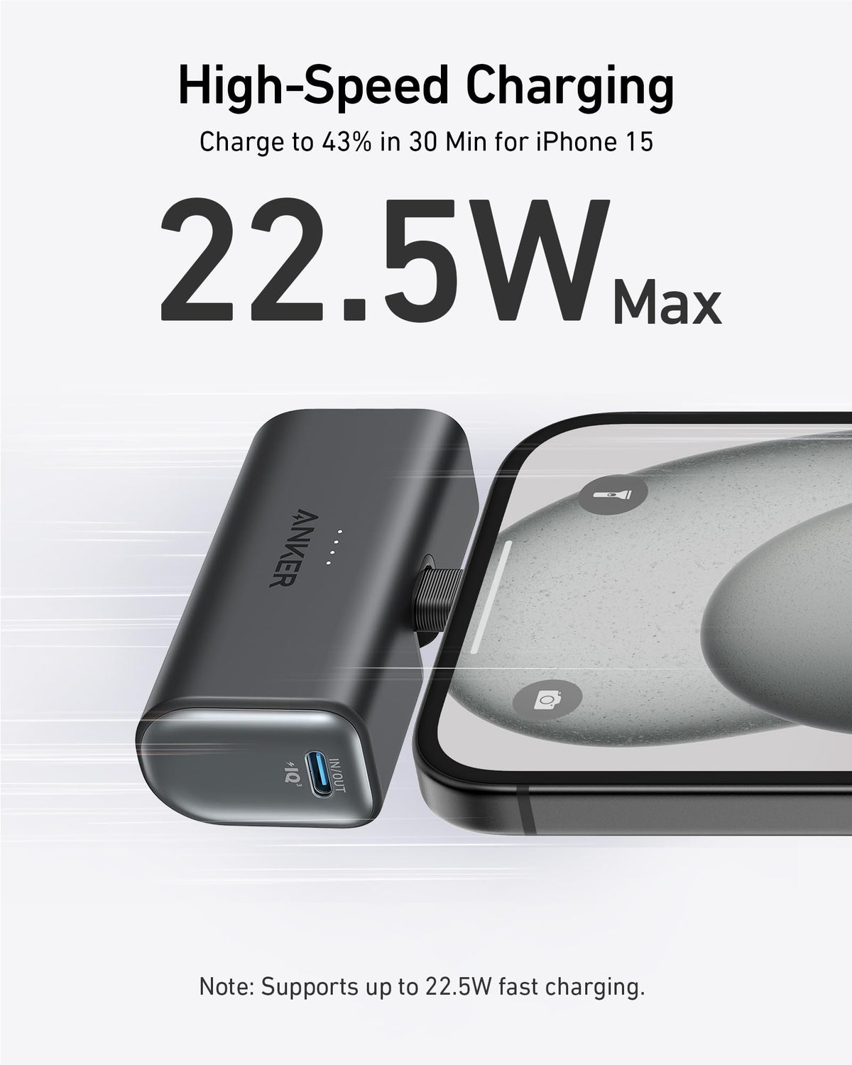 Anker Nano Power Bank 22.5W - product view 2
