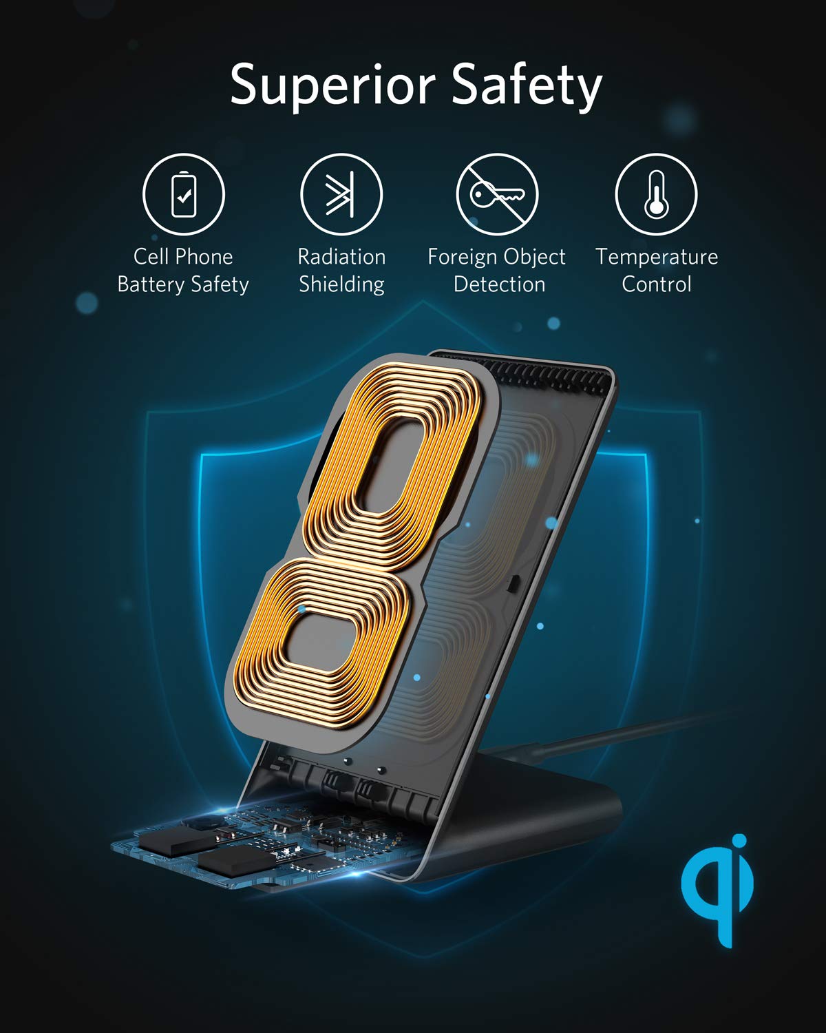 Anker 313 Wireless Charger Stand - product view 5