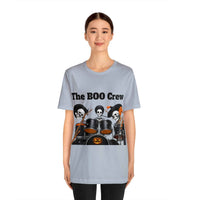 Halloween Boo Crew Skeletons Rock Band Unisex Jersey Short Sleeve Men'