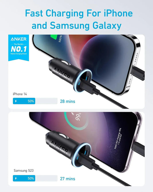Anker 323 Car Charger (52.5W)