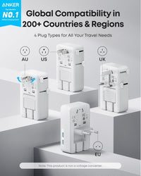 Anker Nano Travel Adapter 5-in-1 - product view 2
