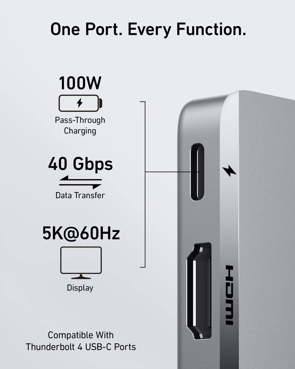 Anker 547 USB-C Hub 7-in-2 - product view 3