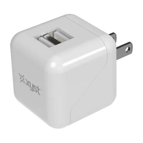 Xyst 2.4-Amp Dual USB Foldable Wall Charger - Snagva