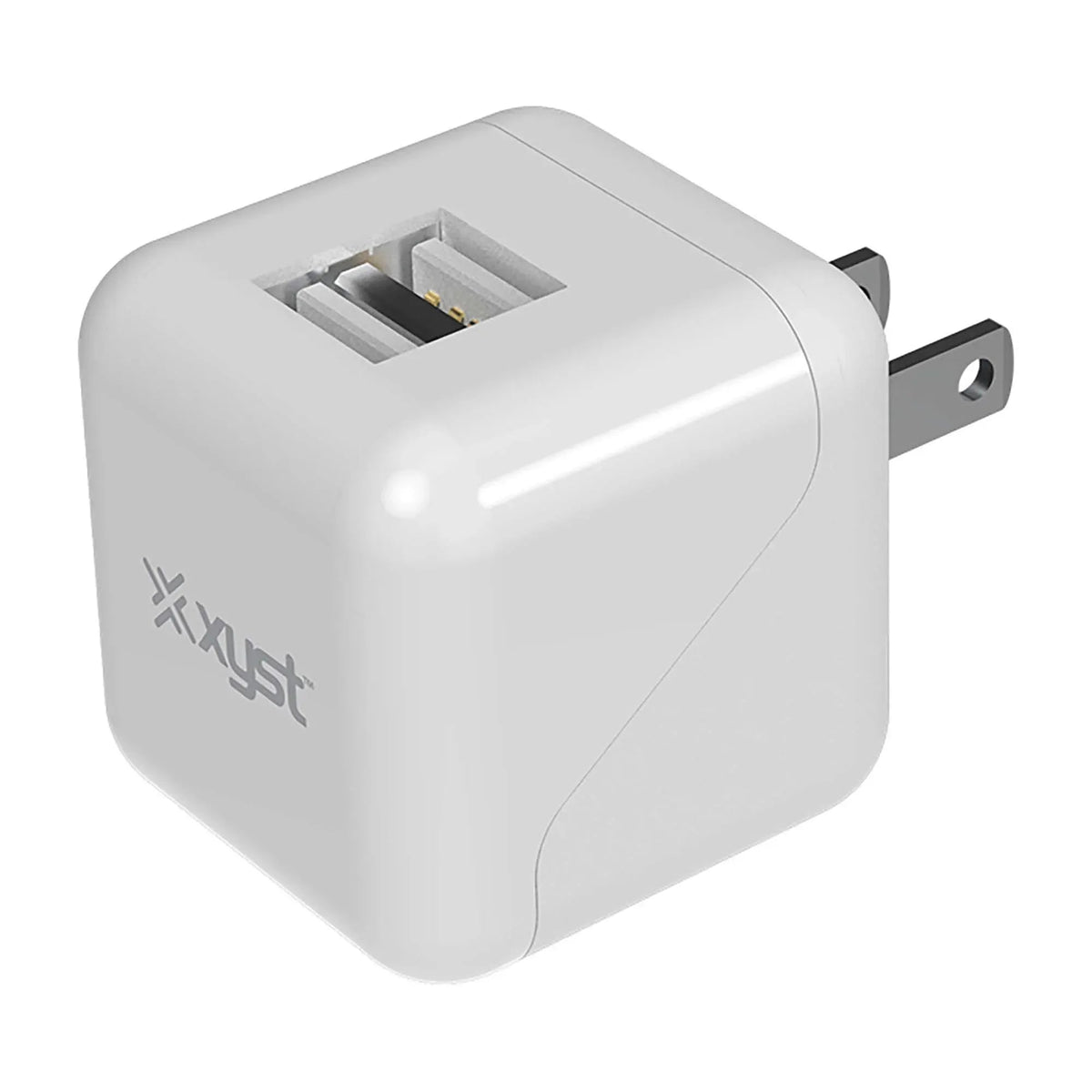 Xyst 2.4-Amp Dual USB Foldable Wall Charger - Snagva