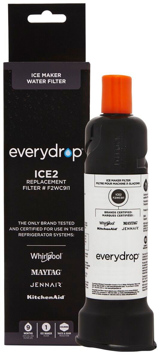 Compatible replacement Whirlpool ICE2 F2WC9I1 Ice Maker Water Filter - 1 Pack