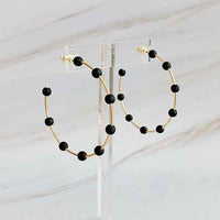 Games On Cloud Nine Hoop Earrings